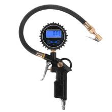 Car Truck Air Tire Inflator with Digital Pressure Gauge 200 PSI Air Chuck & Hose Pistol Type 2024 - compre barato