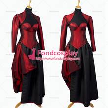 Sexy Gothic Lolita O Dress The Story Of O With Bra Satin Maid Dress Cosplay Costume Custom-made[G746] 2024 - buy cheap