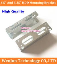 High Quality 3.5" And 5.25" Hard Disk Drive HDD Mounting Bracket 5.25inch and 3.5inch Free Shipping 2024 - buy cheap