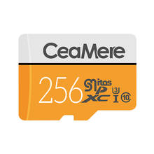 CeaMere memory SD Card 256GB/128GB/64GB UHS-3 32GB/16GB/8GB Class 10 UHS-1 4GB Memory Card Flash Memory Micro Free Crad Reader 2024 - buy cheap