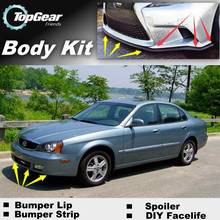 Bumper Lip Deflector Lips For Suzuki Verona Front Spoiler Skirt For TopGear Friends Car Tuning View / Body Kit / Strip 2024 - buy cheap