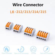 30/50/100pcs Universal Cable wire Connectors 222 TYPE Fast Home Compact wire Connection push in Wiring Terminal Block212 2024 - buy cheap