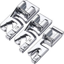 3Pcs Narrow Rolled Hem Sewing Machine Presser Foot Set Household Sewing suitable for household multi-function sewing machines 2024 - buy cheap