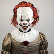 Fantasia joker pennywise para cosplay, fantasia de stephen king it, capitão dois, 2, palhaço de horror, dia das bruxas, adereço 2019 de luxo 2024 - compre barato