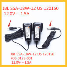 Адаптеры SSA-18W-12 JP 120150 диаметром 4 мм, 5,5 мм для JBL GENUINE SSA-18W-12 Flip Speaker Power AC Adapter Black 12V 1.5A 2024 - купить недорого