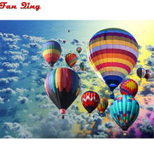 100% Full Square/Round Drill 5D DIY Diamond Painting "hot air balloon" Diamond Embroidery Cross Stitch 3D Decor 2024 - buy cheap