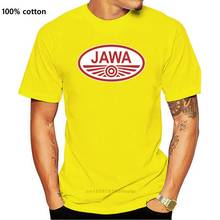 JAWA-Camiseta VINTAGE clásica checa para motocicleta, ciclomotor, parche RETRO, talla de EE. UU., talla EN 2024 - compra barato