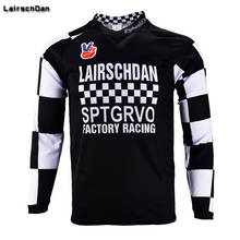 SPTGRVO-camiseta negra de Motocross para hombre, camisa de bicicleta de descenso, camiseta juvenil de secado rápido, Jersey de manga larga para Moto 2024 - compra barato