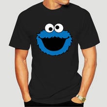 Elmo Cookie Monster Krumelmonster Vintage T Shirt Sesame Street-5055D 2024 - buy cheap