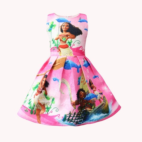 Buy Moana Dress Children Clothing Summer Sleeveless Dresses Girls Baby Costume Princess Party Dress Girl Clothes Kid Casual Clothes In The Online Store Shop Store At A Price Of 15 2 Usd With