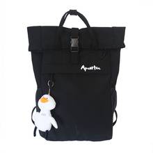 Mochila de lona impermeável multifuncional, mochila de lona impermeável para uso ao ar livre, bolsa de viagem casual, bolsa escolar feminina para adolescentes na moda do dia 2024 - compre barato