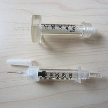 Ampola de seringa estéril descartável, para aplicação de ácido hialurônico, alta pressão, remoção de rugas, 0.3ml e 0.5ml 2024 - compre barato