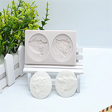 Luyou DIY Silicone Resin Mold Wolf Head Molds For Wedding Cake Decorating Tools Pastry Kitchen Baking Accessories  FM1023 2024 - buy cheap