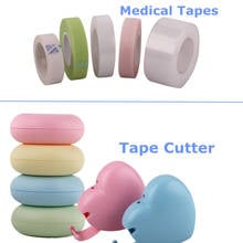 NEWCOME 1 Roll Professional Eyelash Extension Medical Tapes Under Patch Non-woven & PE Isolated Wrap Tapes & Cutter Makeup Tools 2024 - buy cheap