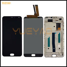 5.5'' LCD For MEIZU M2 Note LCD Display Touch Screen Digitizer with Frame For MEIZU M2 Note Display Meilan Note 2 Assembly 2024 - buy cheap