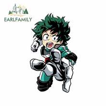 Earlfamily adesivo para carro, 13cm x 8.1cm, para meu herói, academia i, adesivo de vinil, decoração de para-choque, anime, à prova de arranhões 2024 - compre barato