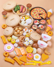 Casa de brinquedo infantil segura, 84 tamanhos, pizza, brinquedo de comida, cortar frutas, vegetais, cozinha, brinquedo de cozinhar, fantasia, presente para crianças 2024 - compre barato