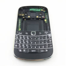 Para Blackberry bold 9900 nuevo completa carcasa para teléfono móvil + inglés recambio de teclado piezas 2024 - compra barato