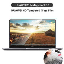 KPAN HD Tempered Glass Film Anti-fingerprint Anti-Scratch HUAWEI Matebook D 15 Magicbook 15 Screen Protector with Keyboard Film 2024 - buy cheap