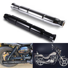 Retro Motorcycle Exhaust Muffler Pipe Cafe racer Modified Tail Exhaust System For Harley Sportster 883 1200 Forty Eight Seventy 2024 - buy cheap