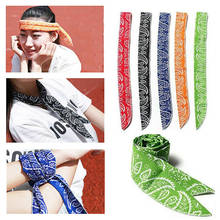 2020 Summer Neck Cooler Scarf Body Ice Cool Cooling Wrap Tie Headband New Fashion Multifunction Non-toxic silk scarf Wholesale 2024 - buy cheap