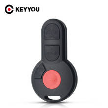 KEYYOU-funda de repuesto para llave de coche, carcasa en blanco Fob, tarjeta de llave inteligente, 3 + 1, 4 botones, para VW, Volkswagen, Golf, Jetta, Passat, Beetle 2024 - compra barato