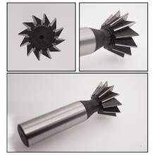 1pc 45/50/60 Degree HSS Dovetail Cutter End Mill Milling 10mm 12mm 14mm 16mm 18mm 20mm 25mm 30mm 32mm 35mm 40mm 45mm 50mm 60mm 2024 - buy cheap