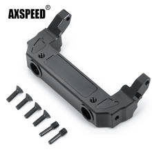 AXSPEED Metal Alloy Servo Relocation Front Bumper Mount for Axial SCX10 III SCX10-AXI03007 1/10 RC Crawler Car Part 2024 - buy cheap