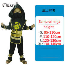 Japonês samurai ninja cosplay crianças traje halloween carnaval masquerade festa desempenho trajes presentes do feriado para crianças 2024 - compre barato