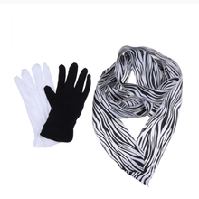 Glove To Zebra Streamer Silk  - Magic Trick,Magic Trick Classic Toys,Magic Prop,Professional Magician 2024 - buy cheap