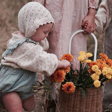 Suéter infantil de tricô, blusão quente de alta qualidade para meninas e bebês primavera inverno 2024 - compre barato