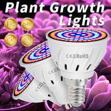 GU10 Full Spectrum E27 220V LED Plant Grow Light Bulb E14 Phyto Lamp For Indoor Plants MR16 Flower Hydroponics Grow Tent Box B22 2024 - buy cheap