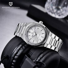 2021 pagani design topo marca de moda casual masculino automático relógios mecânicos aço inoxidável safira relógio à prova dlogiágua relogio 2024 - compre barato