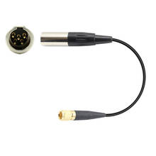 Адаптер преобразователя HIXMAN CA718 для Lectrosonics TA5F к адаптеру MicroDot DPA Countryman Sennheiser SK2012 2024 - купить недорого