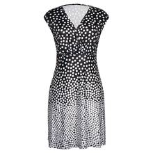 Women Summer Beach Sundress Gradient Polka Dot Knee Length Dress Ladies V Neck Sleeveless Beach Dress Vestidos 2024 - buy cheap