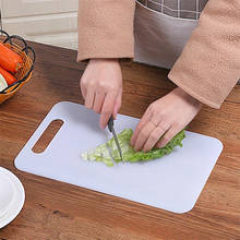 Flexible PP Plastic Non-Slip Antibacterial Cutting Board Cutting Board Vegetable Fruit Slice Dicing Kitchen Tool 2024 - buy cheap