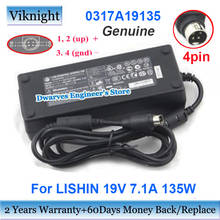 LISHIN-adaptador de corriente auténtica PA-1131-07 0317A19135 para sistema EPOS de venta al por menor, MONITOR BEMATECH SB 9010, 9015, J2, 650, POS, 4 pines 2024 - compra barato