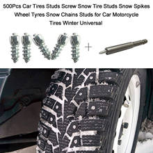 For Audi q7 520 Pcs Car Tires Studs Screw Snow Studs Tires Spikes Wheel Tyres Repair Spikes For Car Motorcycle Winter Universal 2024 - buy cheap