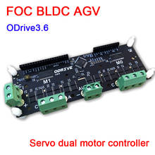 ODrive3.6 FOC BLDC AGV Серводвигатель двухмоторный контроллер 60A Высокая мощность разработка платы для бесщеточного двигателя энкодера USB - CAN 2024 - купить недорого