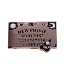 Новый телефон, Who Dis Ouija доска эмалированная булавка 2024 - купить недорого