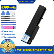 8300mAh Laptop Battery For HP EliteBook 6930p 8440p 6440b 6445b 6540b 6545b 6530b 6535b 6730b 6735b HSTNN-IB68 HSTNN-IB69 CB69 2024 - buy cheap