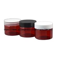 40G RED PET bottle/jar/pot for gel/essence/cream/moisturizer/mask/art nail container/skin care cosmetic packing 2024 - buy cheap