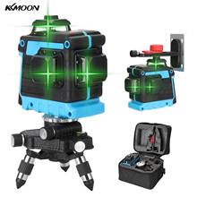 KKMOON Multifunctional 12 Lines Green Laser Level Instrument Professional Self-Leveling 3D Laser Level 360 Laser Leveling Device 2024 - buy cheap