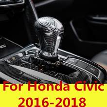 Cubierta Interior de palanca de cambios para coche, conjunto de engranajes para Honda Civic 2016-2018, 10th Gen Sedan 2024 - compra barato