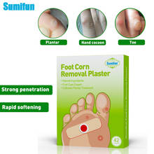 Sumifun 42Pcs Foot Corns Removal Patch Pain Relief Foot Calluses Plantar Treatmant Medical Plaster Soften Skin Cutin Foot Care 2024 - buy cheap