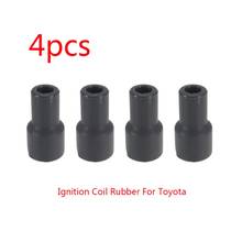 4pcs Spark Plugs Cap Connector Ignition Coil Coils Plug Tip Cover Rubber 90919-11009 90919 11009 For T~oyota Yaris VIOS CAMRY 2024 - buy cheap