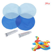 2/5Pcs Boat Pool Yoga Ball Swim Ring With 2 Circular Patch Glue Swimming Adhesive Inflatable Repair Glue Tube Patch Repair Kit 2024 - buy cheap
