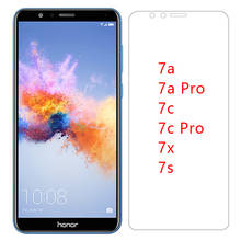 Защитное стекло для экрана honor 7x7 s 7a 7c pro, закаленное стекло для huawei 7 x s a c x7 s7 a7 c7 7apro 7cpro honor7x honer 2024 - купить недорого