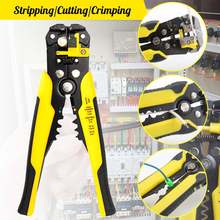 Wire Stripper Alicate Descascador Cable Cutter Crimper Wire Pliers JX1301 Automatic TAB Terminal Crimping Stripping Pliers Tools 2024 - buy cheap