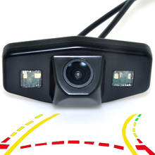 Интеллектуальная динамическая траектория парковки заднего вида камера заднего вида для honda accord 7 2003-2010 Pilot Civic Odyssey Acura TSX 2024 - купить недорого